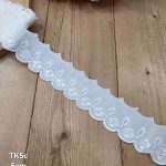تور کتان کد TK5c سایز 5 سانت بسته 15 یاردی