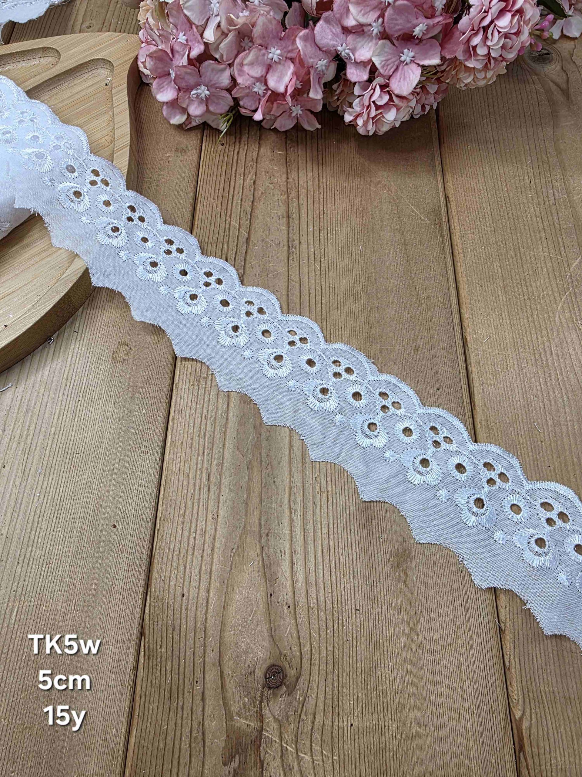 20260522_202828 تور کتان کد TK5w سایز 5 سانت بسته 15 یاردی - تصویر 1