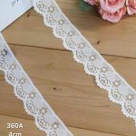 تور ساده کد 360A بسته بندی 144 یاردی سایز 4 سانت