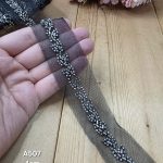 نوار ملیله دوزی کد A507 بسته 10 یاردی سایز 4 سانت