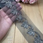 نوار ملیله دوزی کد A516 بسته 10 یاردی سایز 6سانت