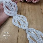 نوار ملیله دوزی کد A622 بسته 5 یاردی