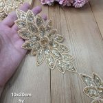 نوار ملیله دوزی کد A622 بسته 5 یاردی