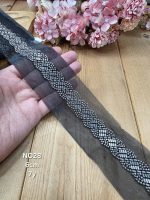 نوار ملیله دوزی کد NO28 بسته 7 یاردی سایز 6 سانت