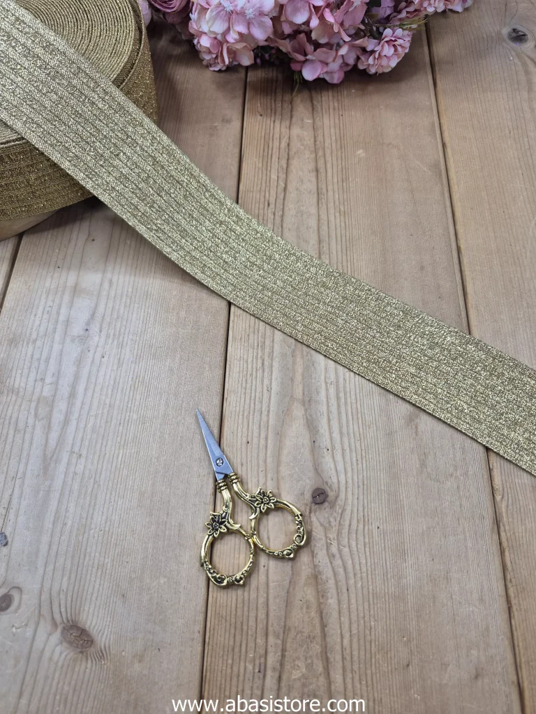 کش طرح دار سایز 6 سانت بسته 18 یاردی