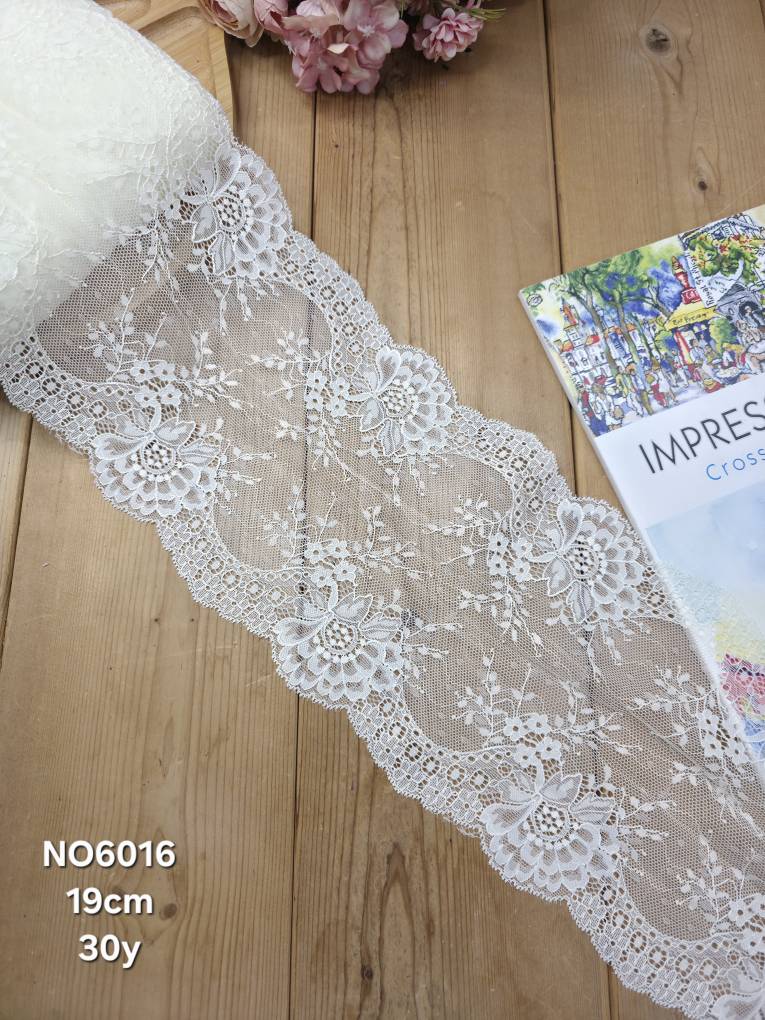 تور دانتل کش کد NO6016 بسته 30 یاردی سایز 19 سانت