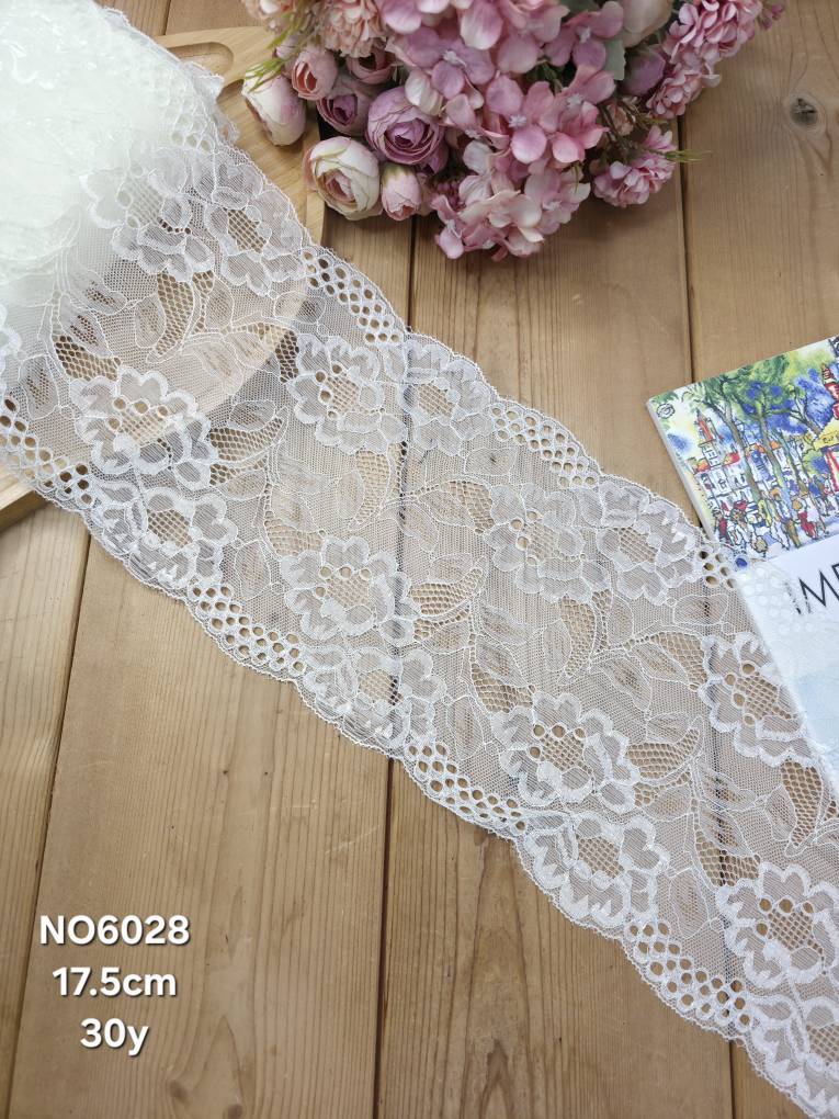 تور دانتل کش کد NO6028 بسته 30 یاردی سایز 17.5سانت