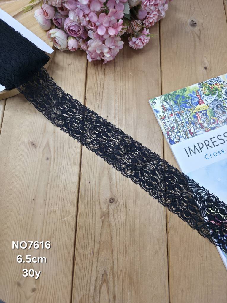 تور دانتل کش کد NO7616 بسته 30 یاردی سایز 6.5 سانت